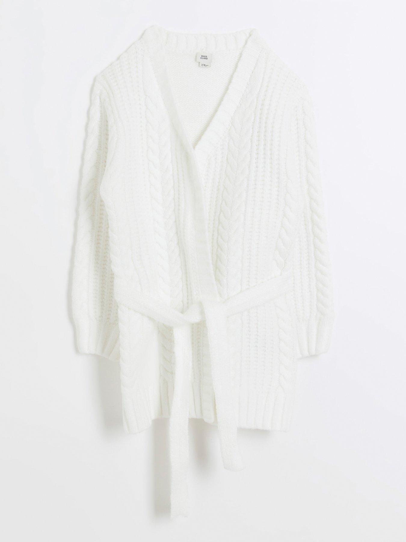 River island sale cable knit cardigan