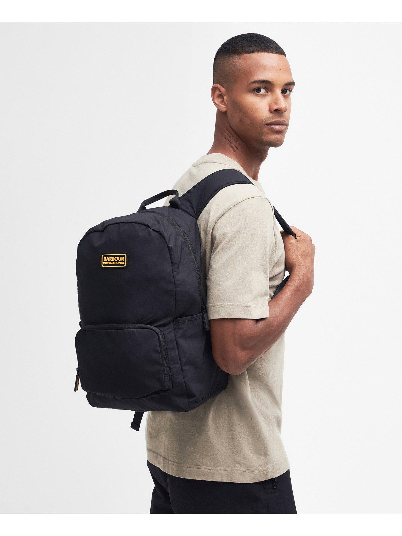 Racer Travel Backpack Black