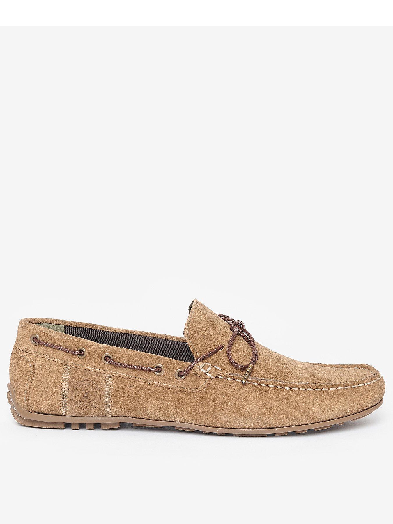 Barbour suede cheap shoes