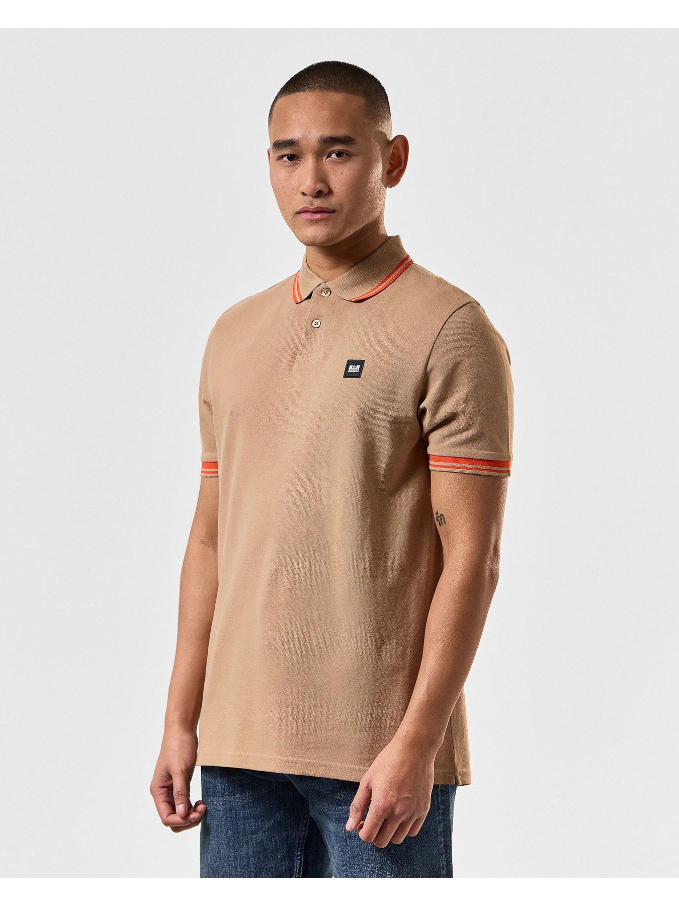 Light brown clearance polo shirt