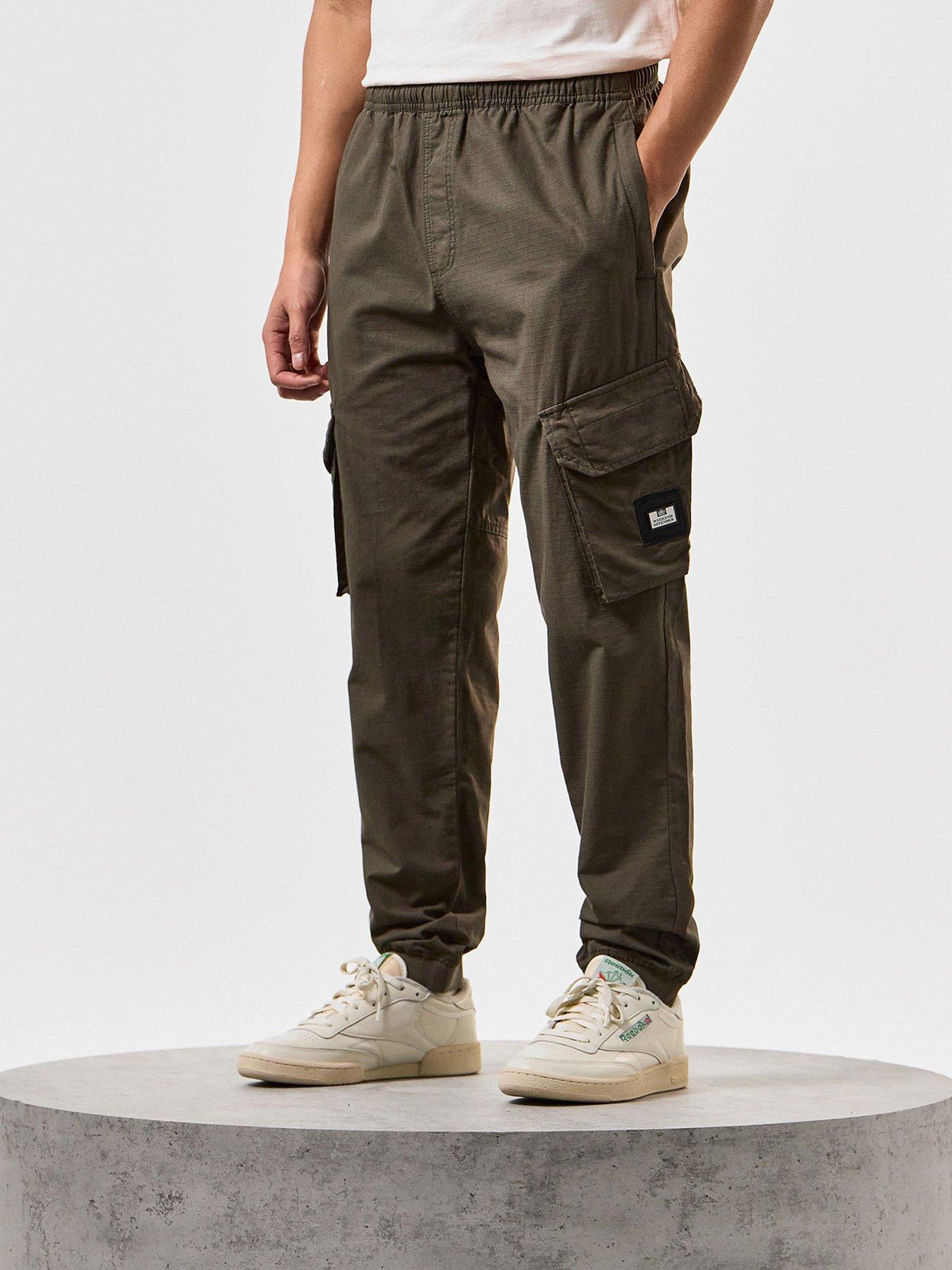 Weekend Offender Pianemo Cargo Pants - Khaki | very.co.uk