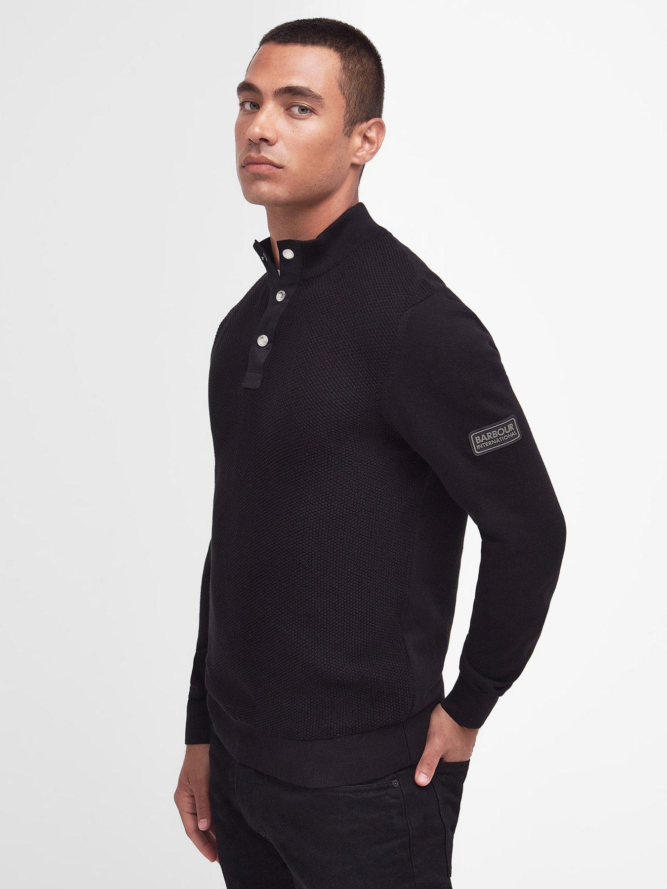 Black 2024 barbour jumper