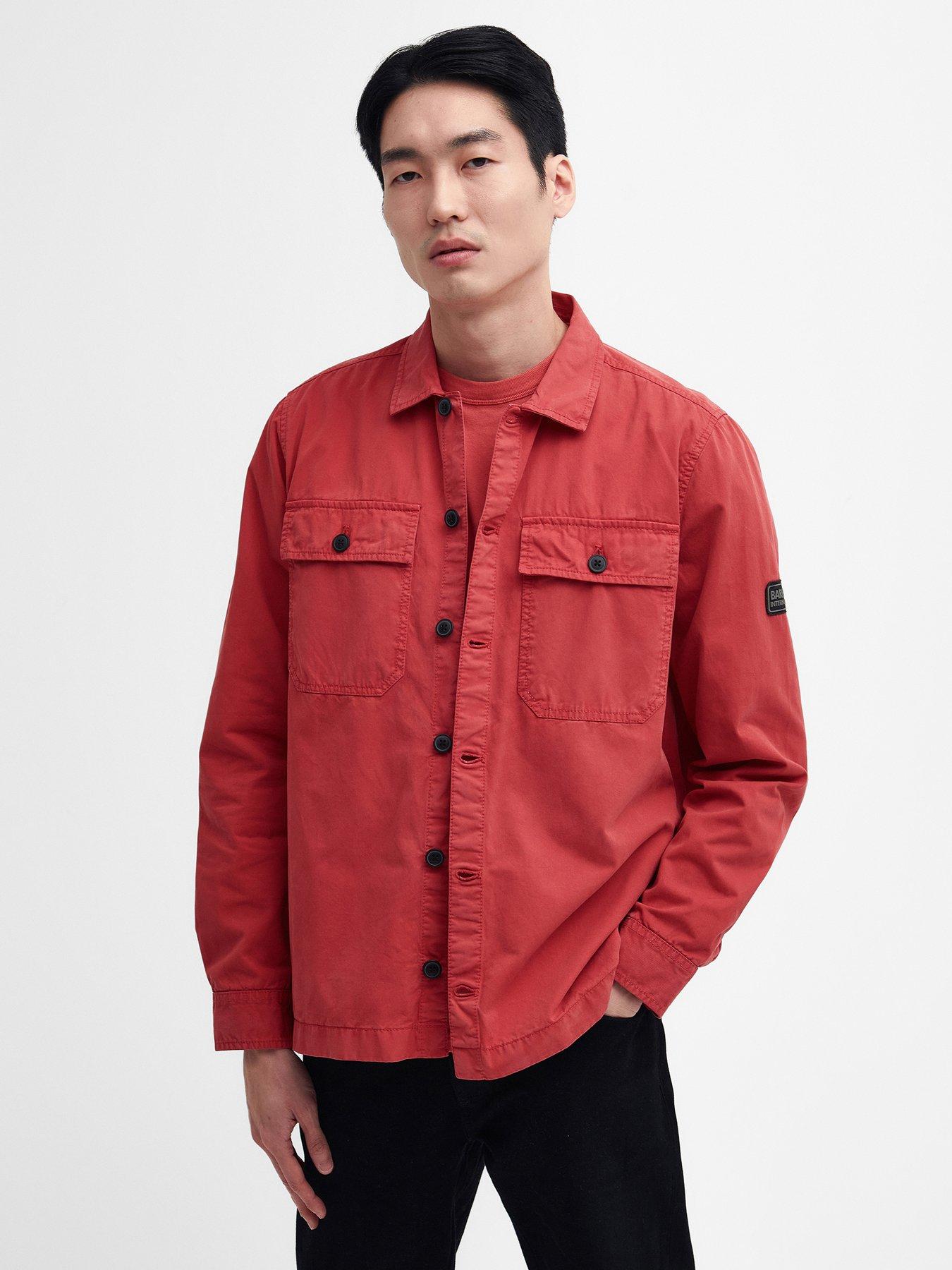 Barbour international overshirt clearance