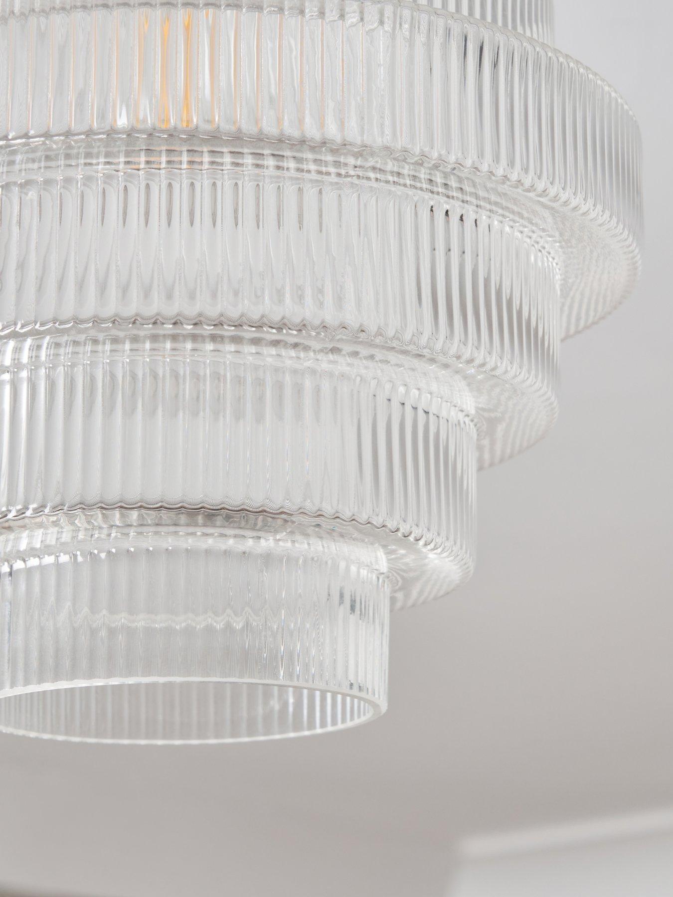 Image 3 of 5 of Very Home Genoise Flush Light Fitting