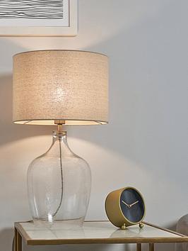 Product photograph of Very Home Bubble Glass Table Lamp from very.co.uk