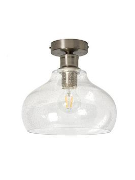Product photograph of Very Home Bubble Glass Pendant from very.co.uk