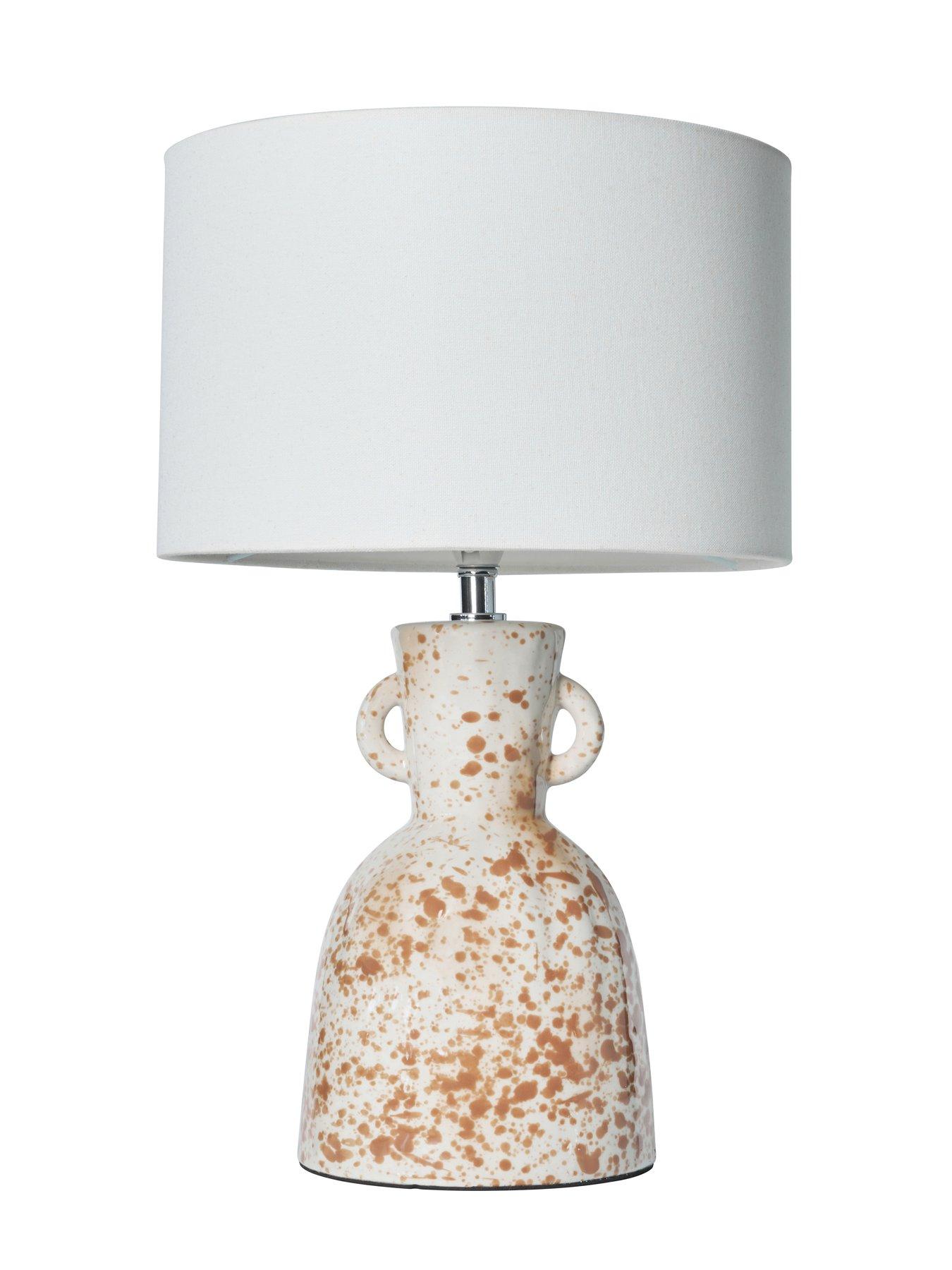 Image 3 of 5 of Very Home Splatter Ceramic Table Lamp