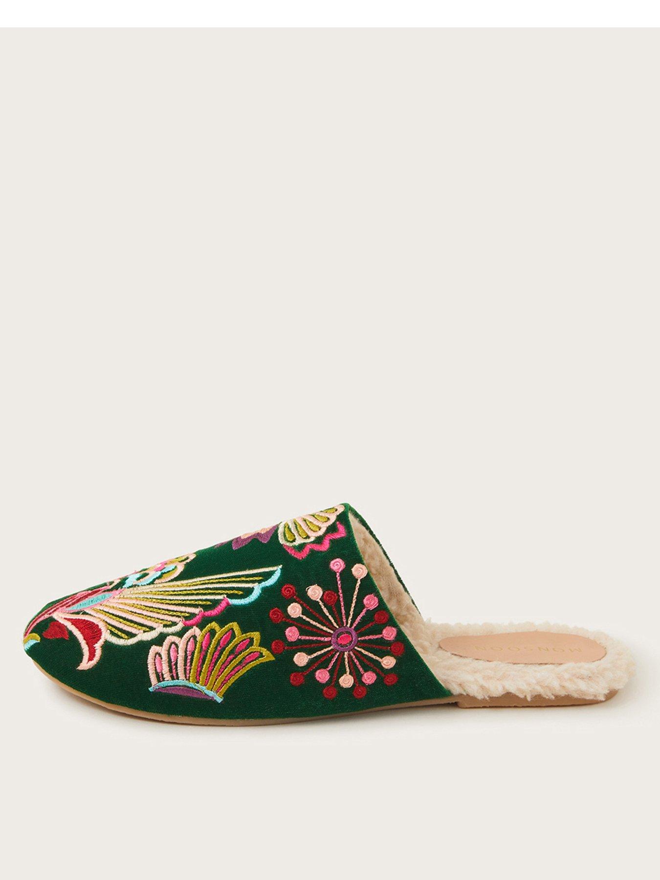 Embroidered mules hot sale uk