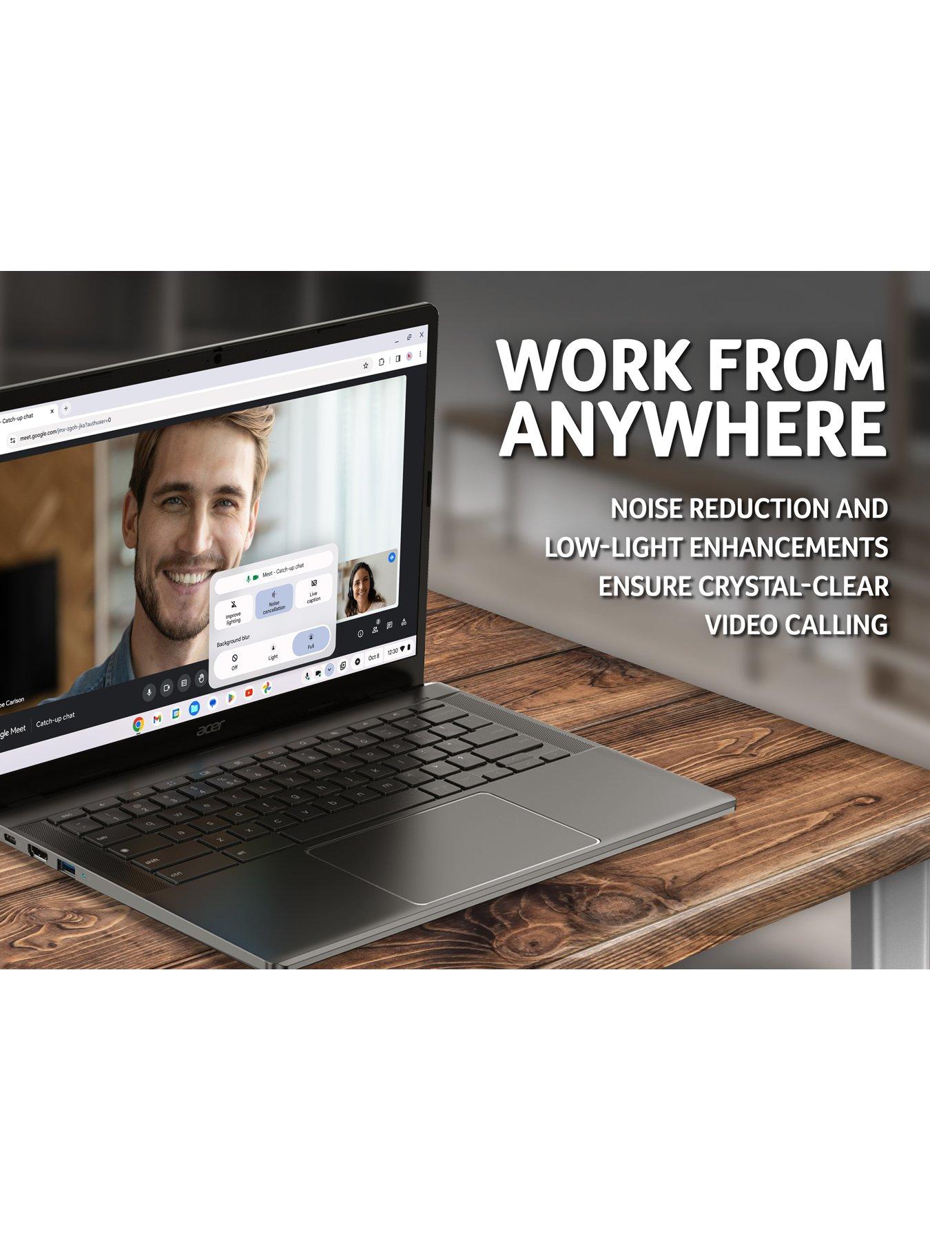 Image 7 of 8 of Acer Chromebook Plus 514 CB514-3H&nbsp;- 14in WUXGA, AMD Ryzen 5 7520C, 8GB RAM, 256GB SSD, Google Chrome OS