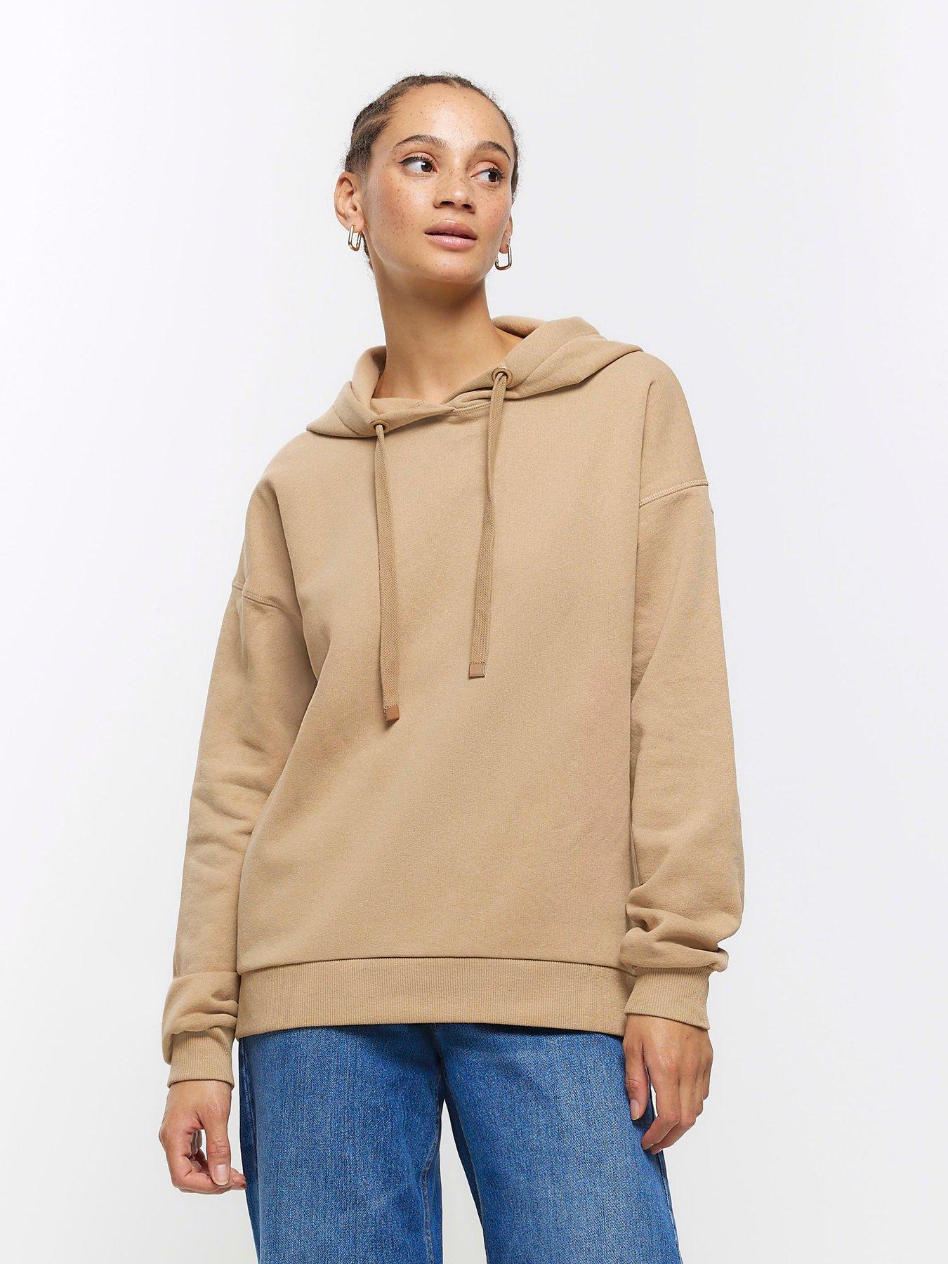 River Island Ultimate Hoody - Beige | Very.co.uk