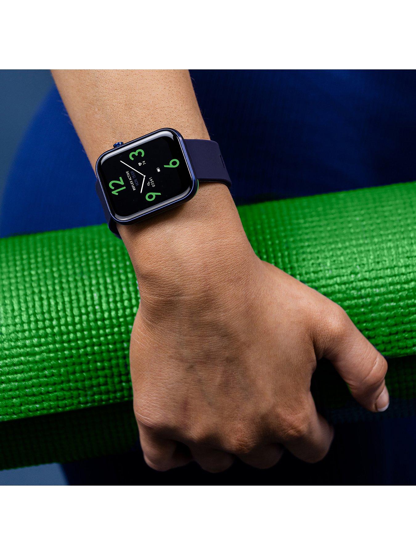 Image 4 of 8 of Reflex Active Series 12 Navy Strap Smart Watch