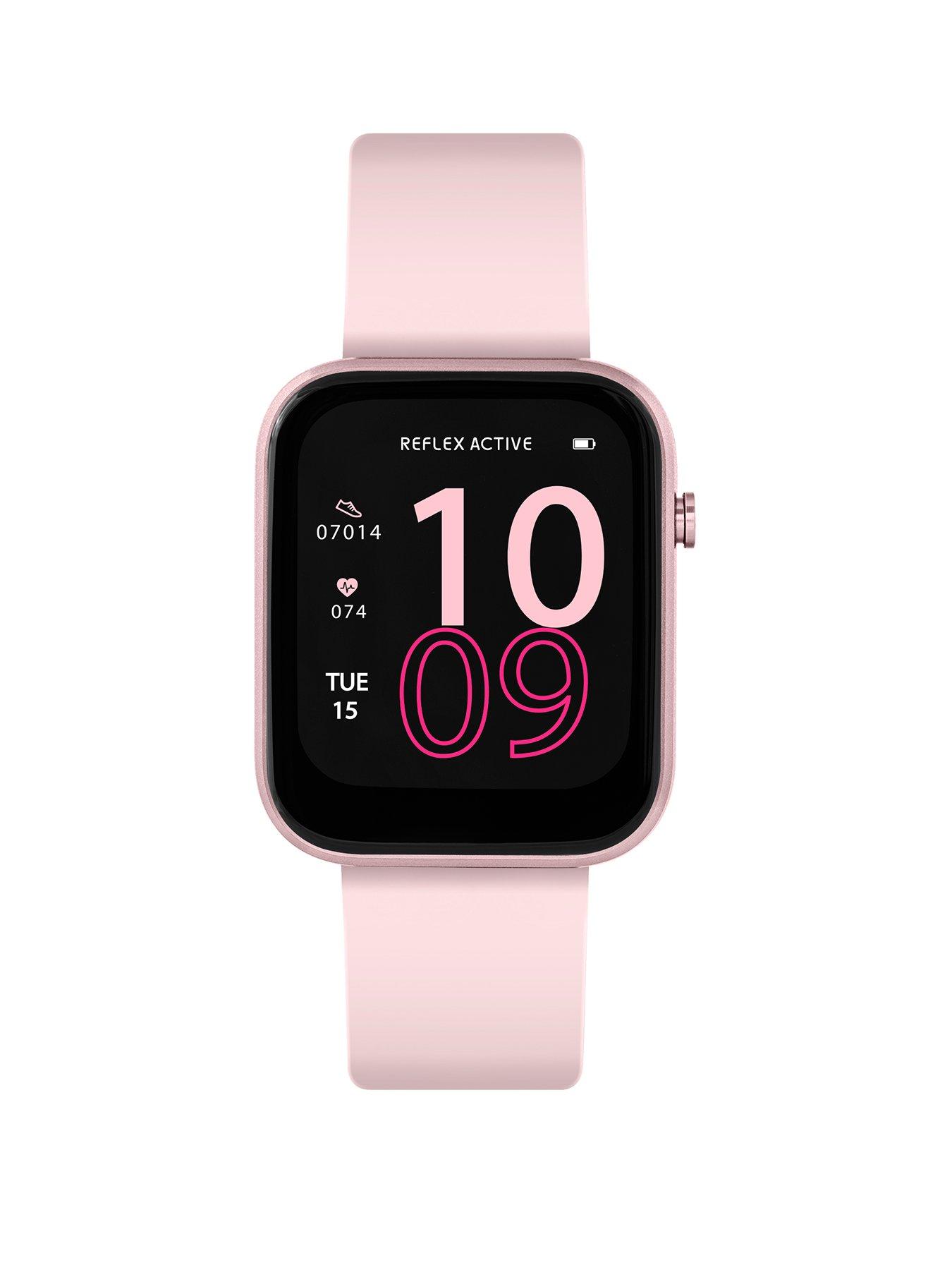 Smart watch hot sale pink color