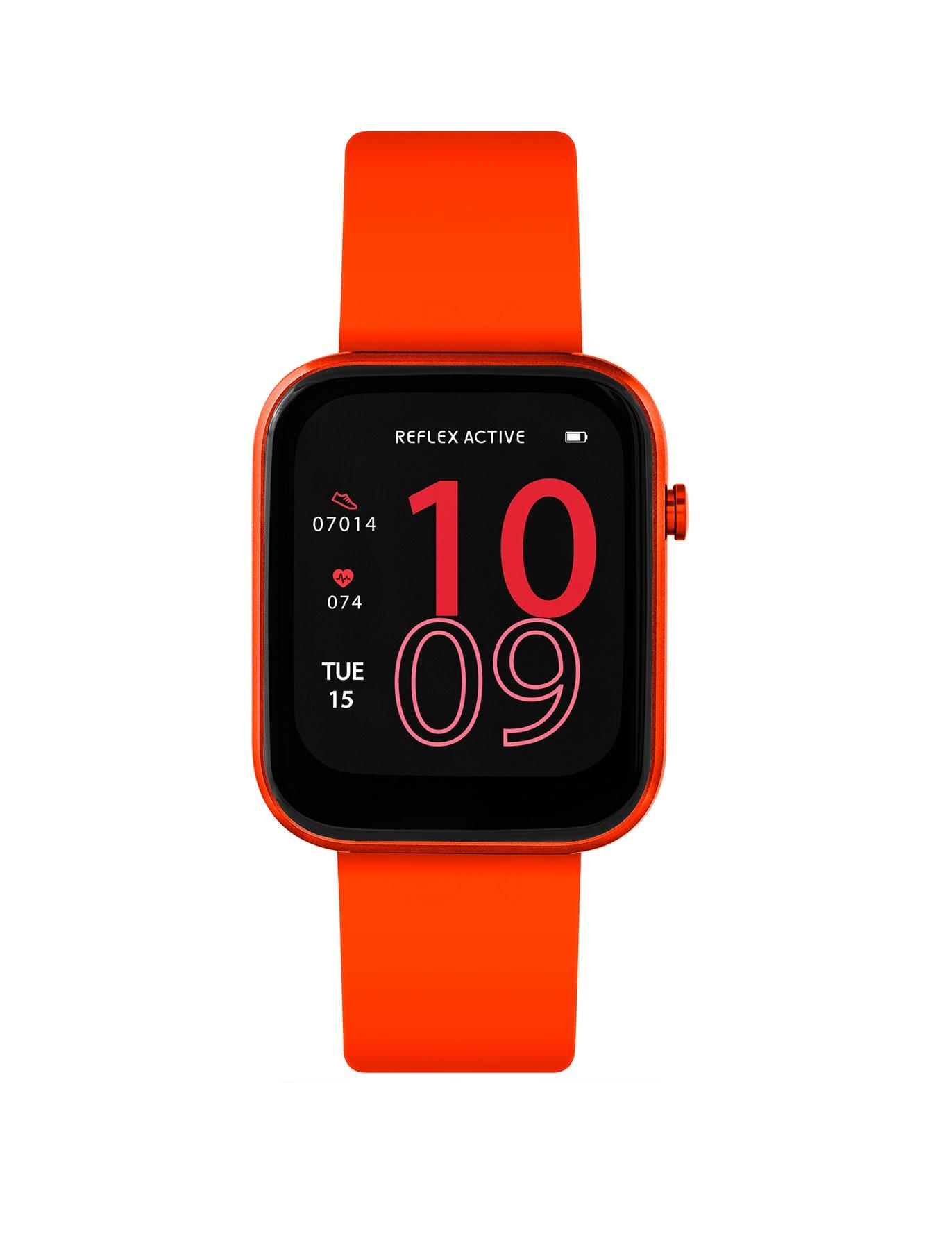 Reflex Active Series 12 Red Strap Smart Watch very