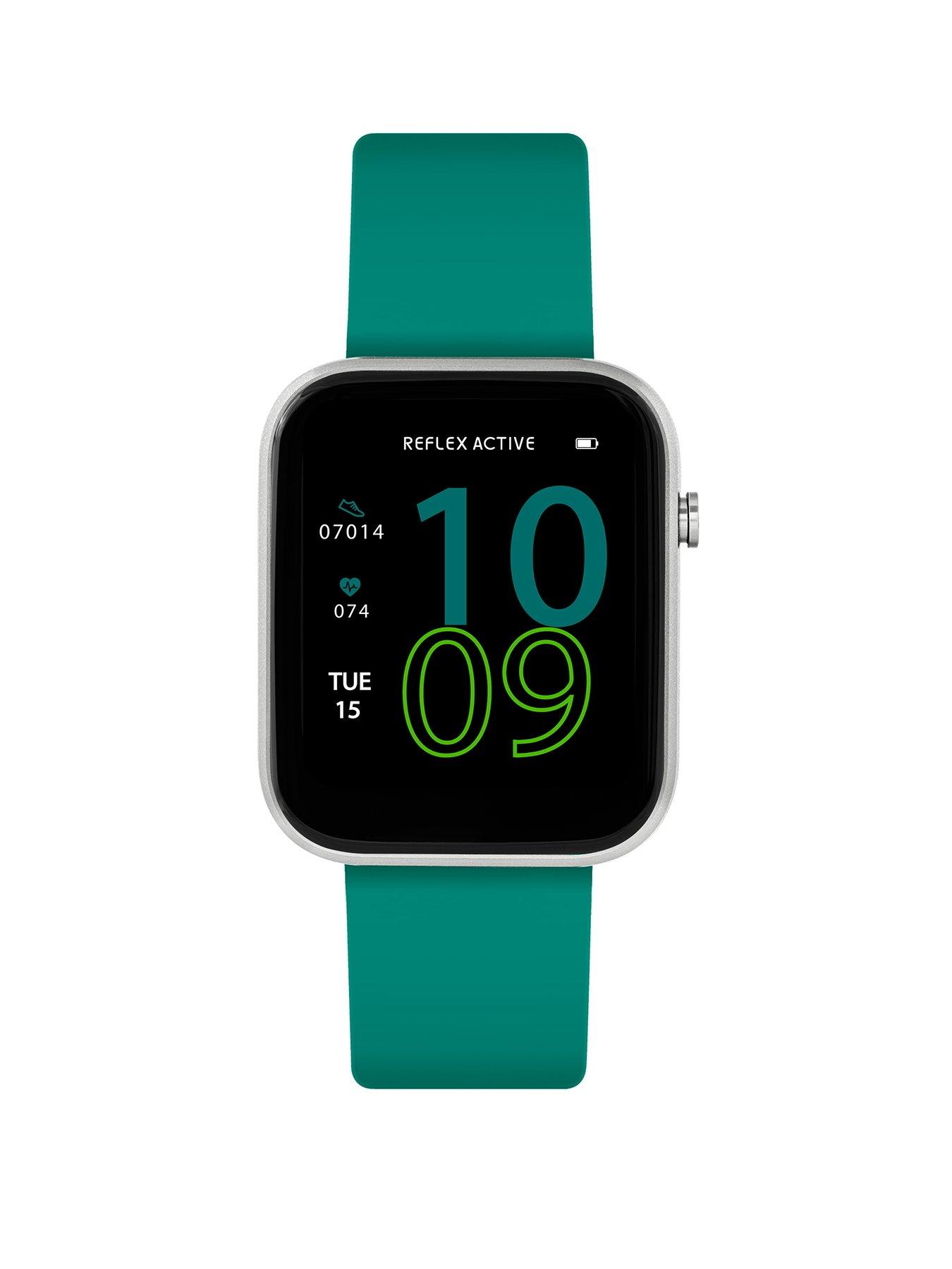 Reflex Active Series 12 Teal Strap Smart Watch very