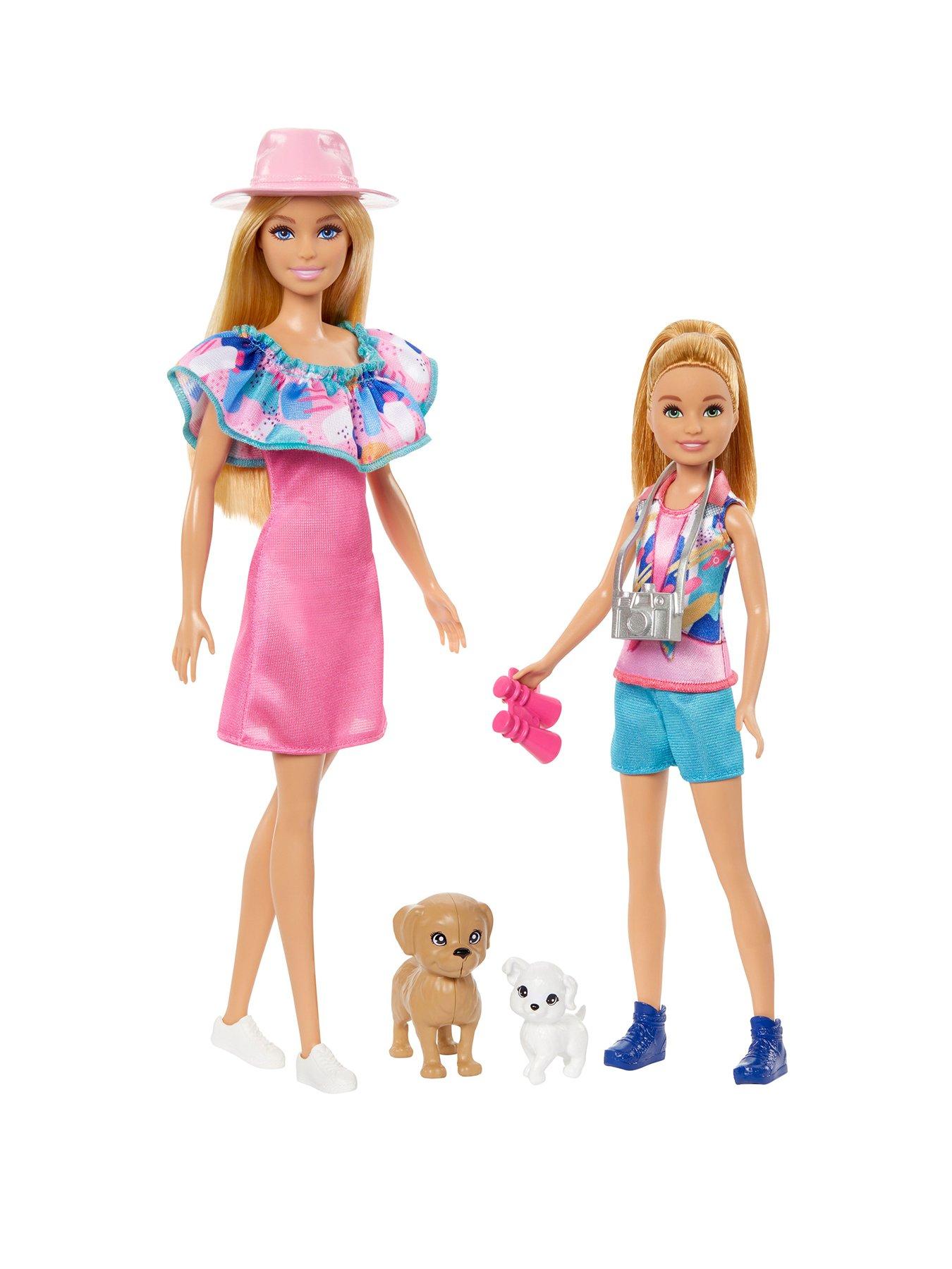 Little kid deals barbie dolls