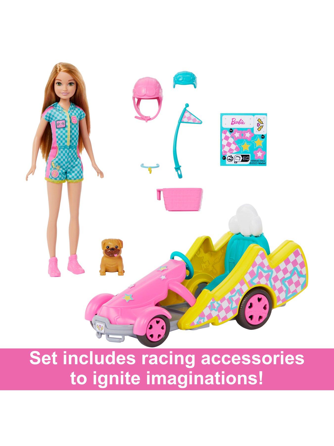 Barbie doll and online car set