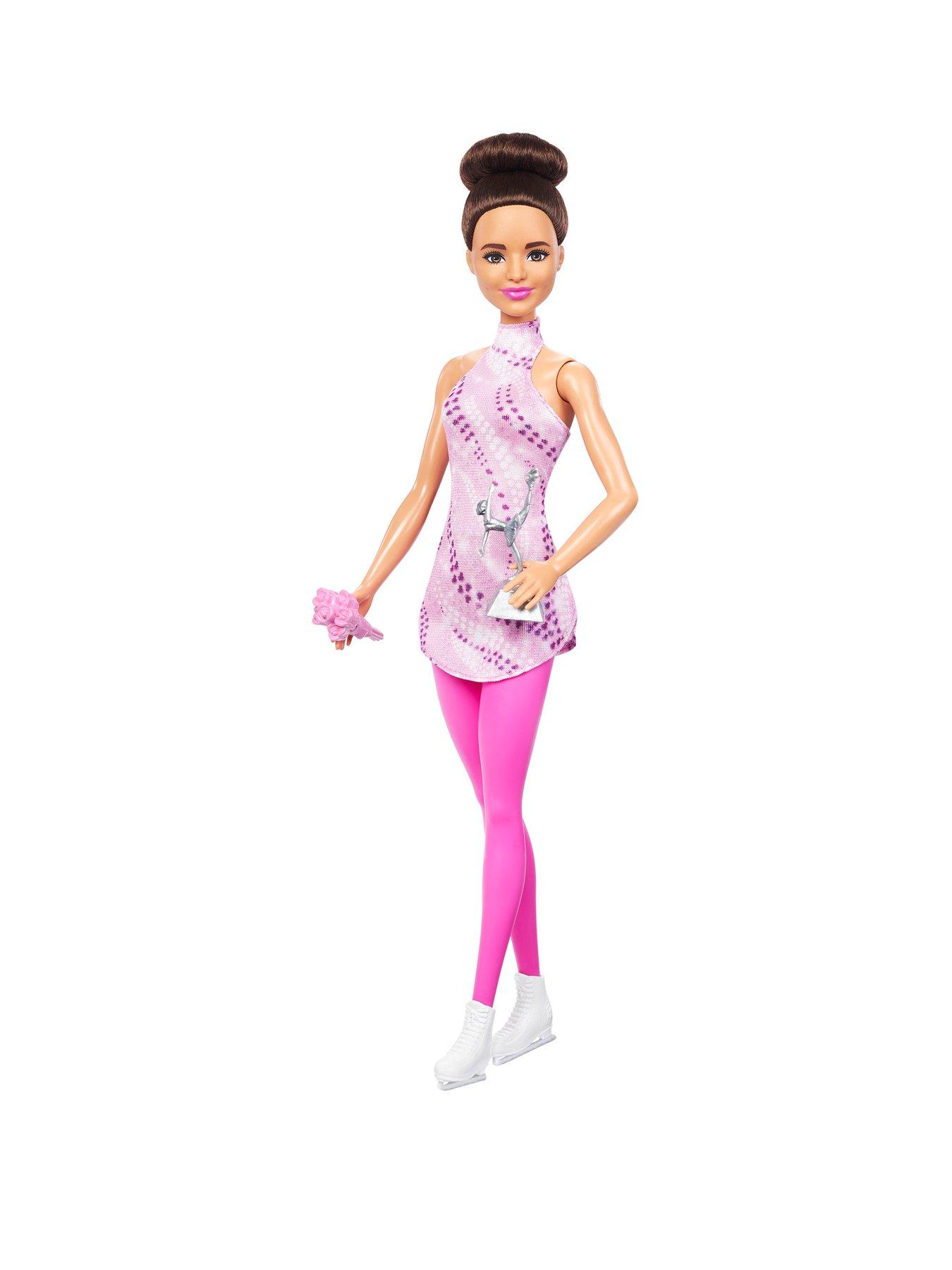 Barbie ice skater store doll