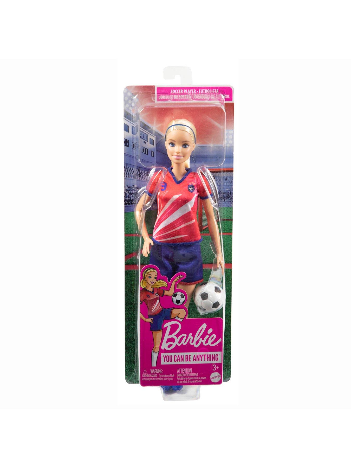 Barbie Careers Footballer Doll Very