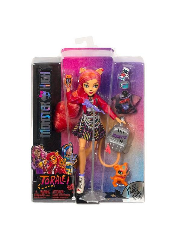 Image 6 of 6 of Monster High Toralei Stripe Fashion Doll &amp; Accessories