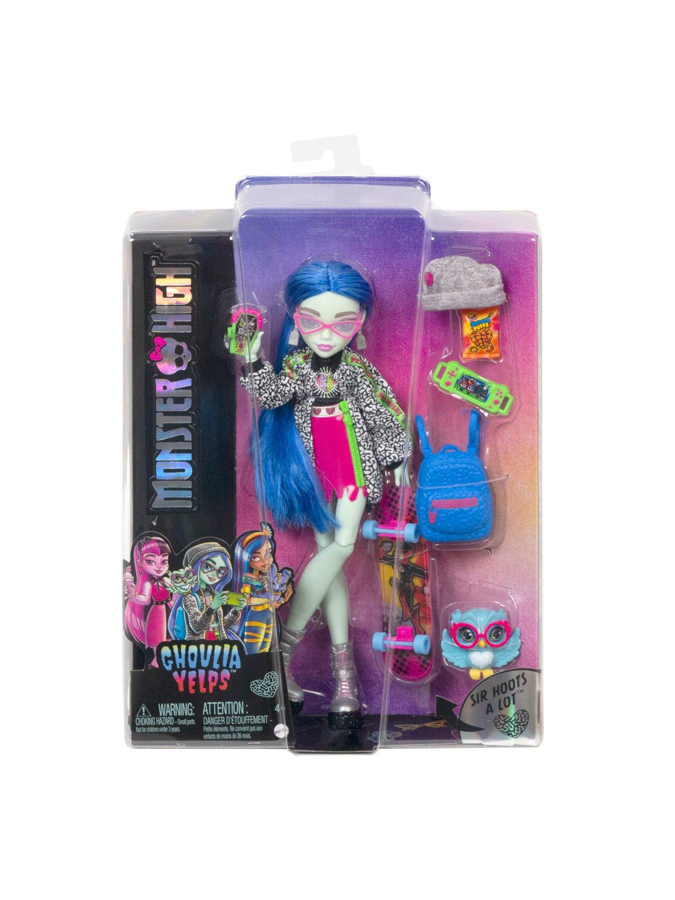 Monster High Ghoulia Yelps Fashion Doll & Accessories | Very.co.uk