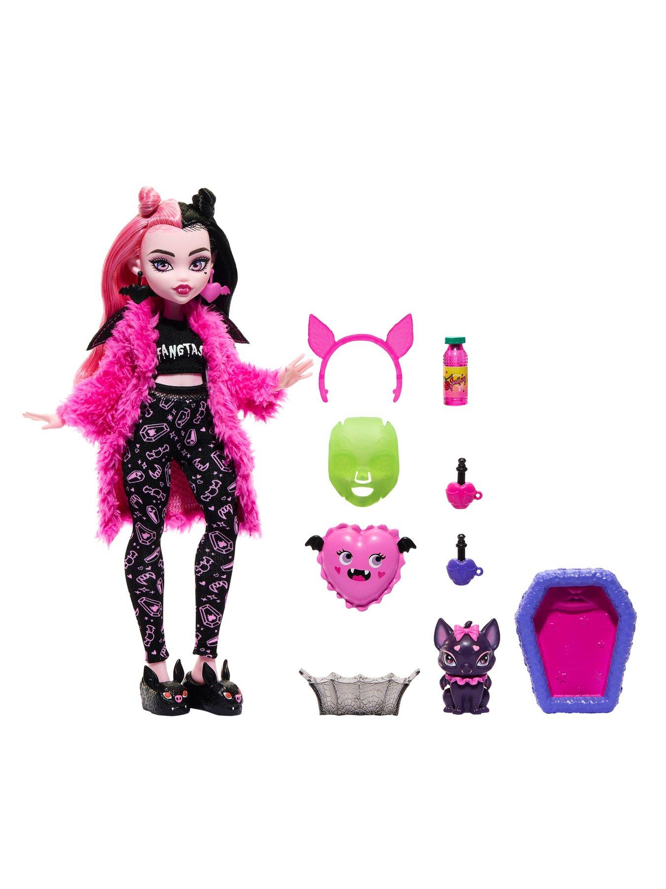 😊 welcome😊 Monster High Doll, Draculaura in Black and White