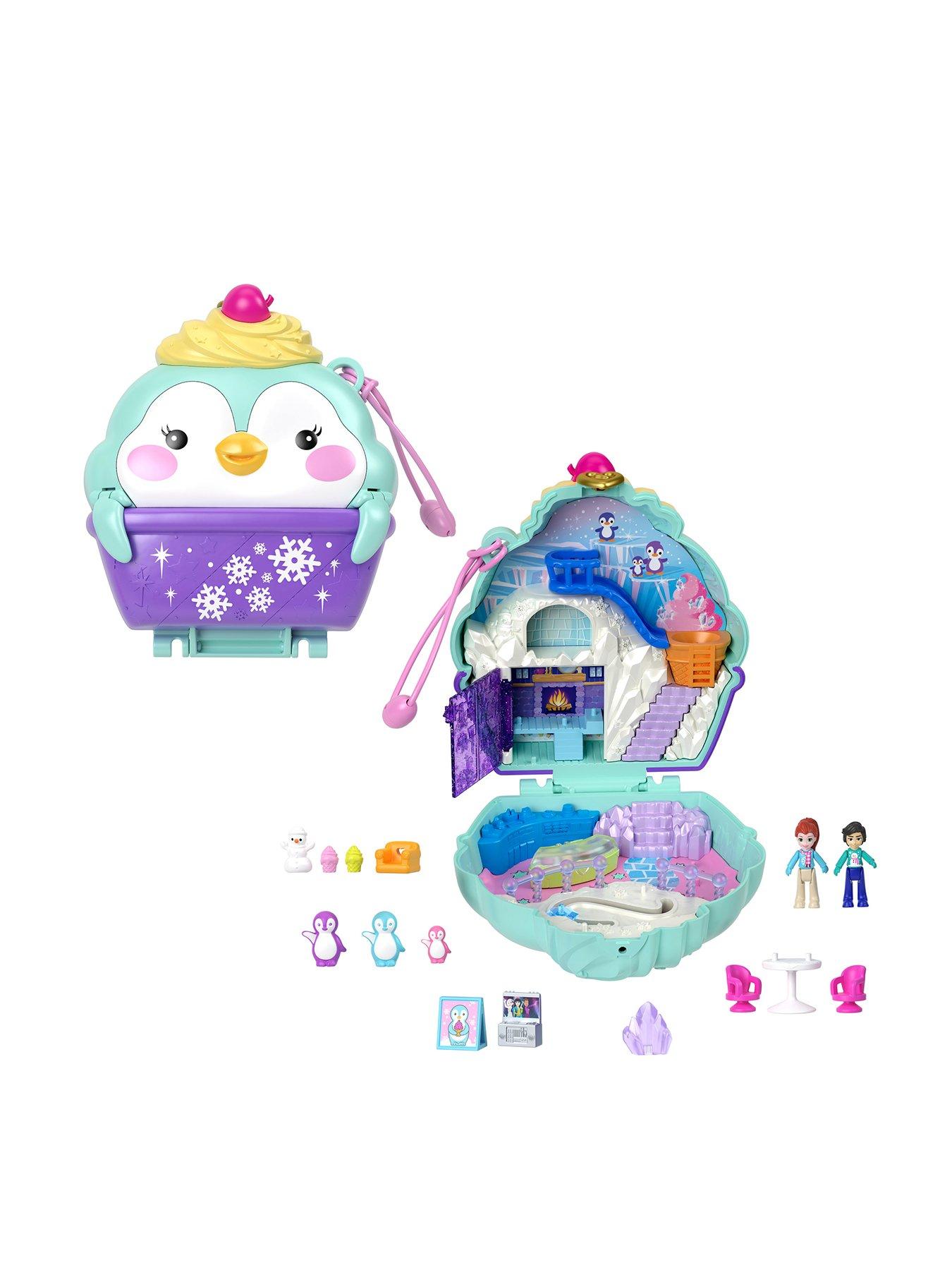 Polly Pocket Snow Sweet Penguin Compact Playset