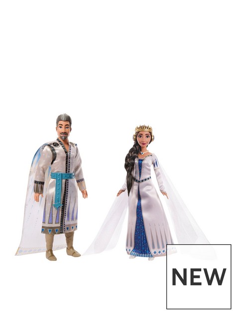 disney-wish--nbspking-magnifico-and-queen-amaya-of-rosas-dollnbsp2-pack