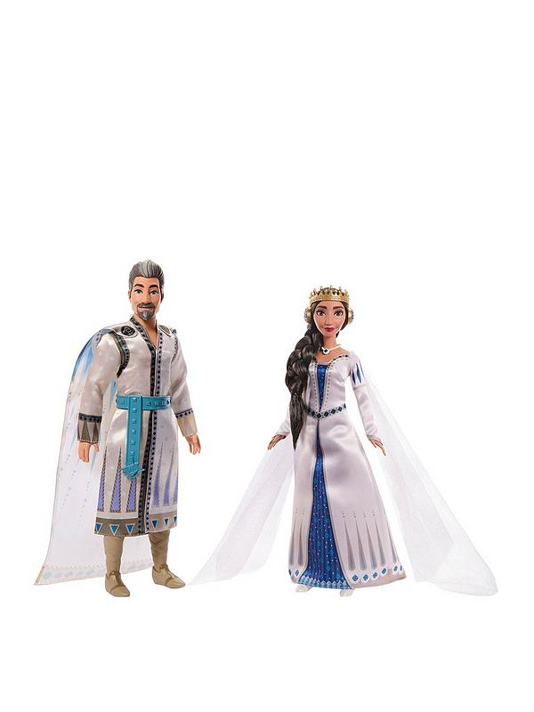Image 1 of 6 of Disney Wish -&nbsp;King Magnifico and Queen Amaya of Rosas Doll&nbsp;2-Pack