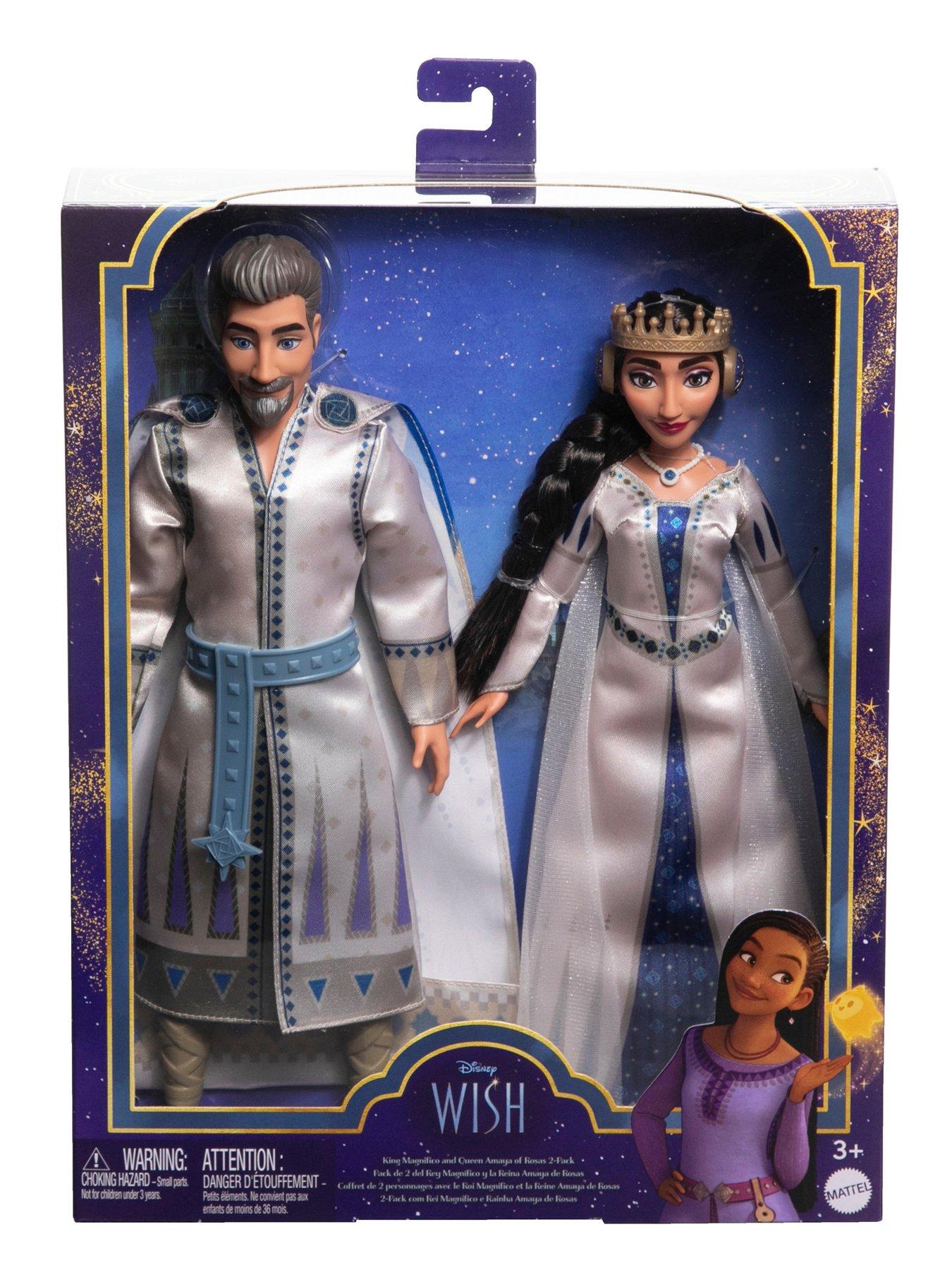 Image 6 of 6 of Disney Wish -&nbsp;King Magnifico and Queen Amaya of Rosas Doll&nbsp;2-Pack