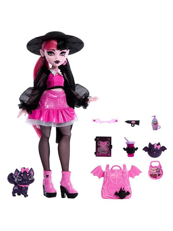 Image 3 of 7 of Monster High Draculaura Fashion Doll &amp; Accessories