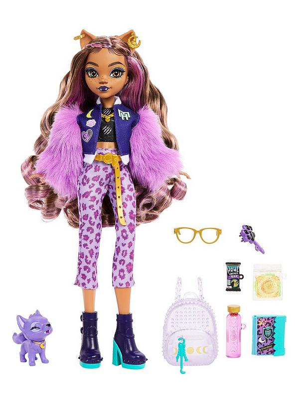 Image 3 of 7 of Monster High Clawdeen Wolf Fashion Doll &amp; Accessories