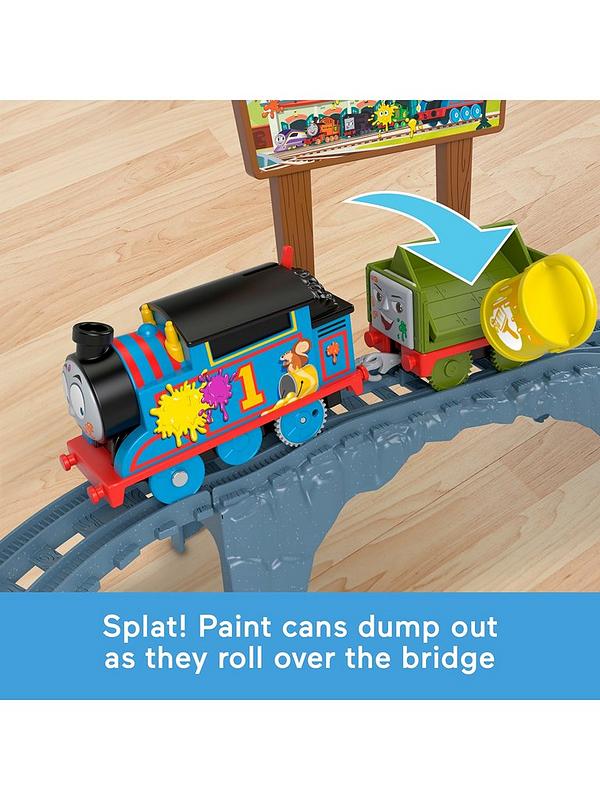 Image 3 of 6 of Thomas & Friends Thomas &amp; Friends Paint Delivery Train Track Set