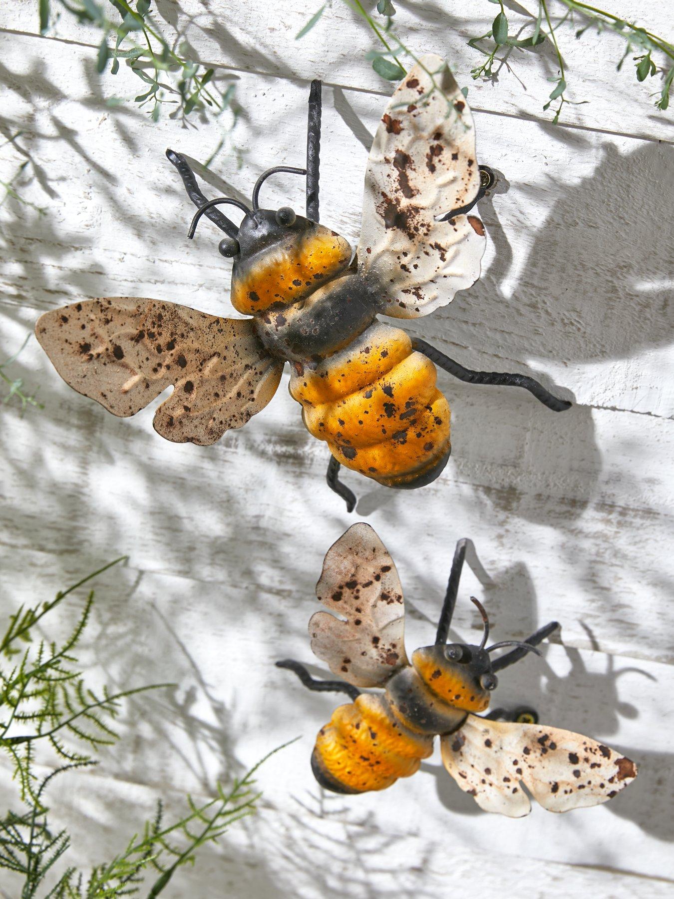 Heaven Sends Metal Bee Decoration Set