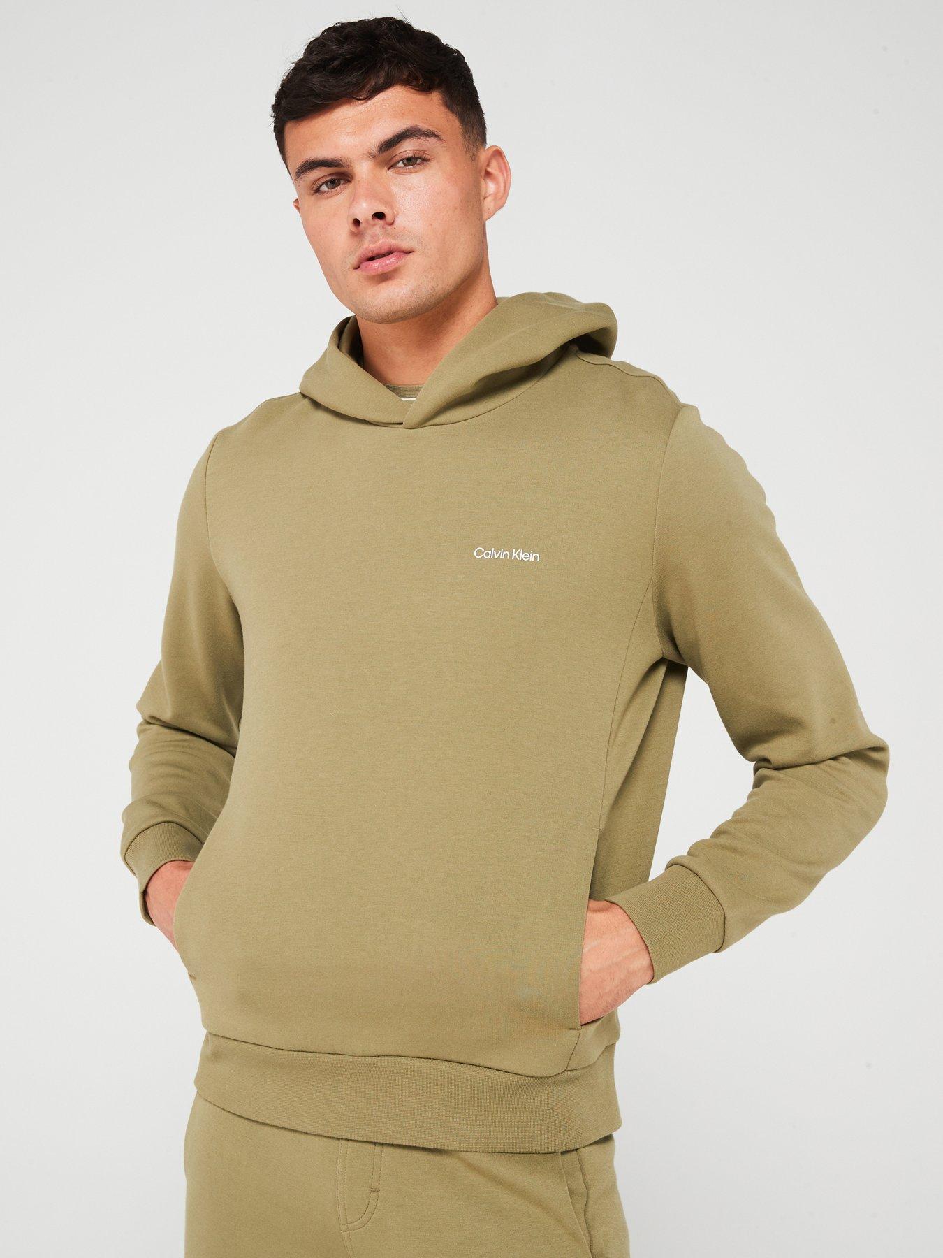 Calvin klein khaki store hoodie