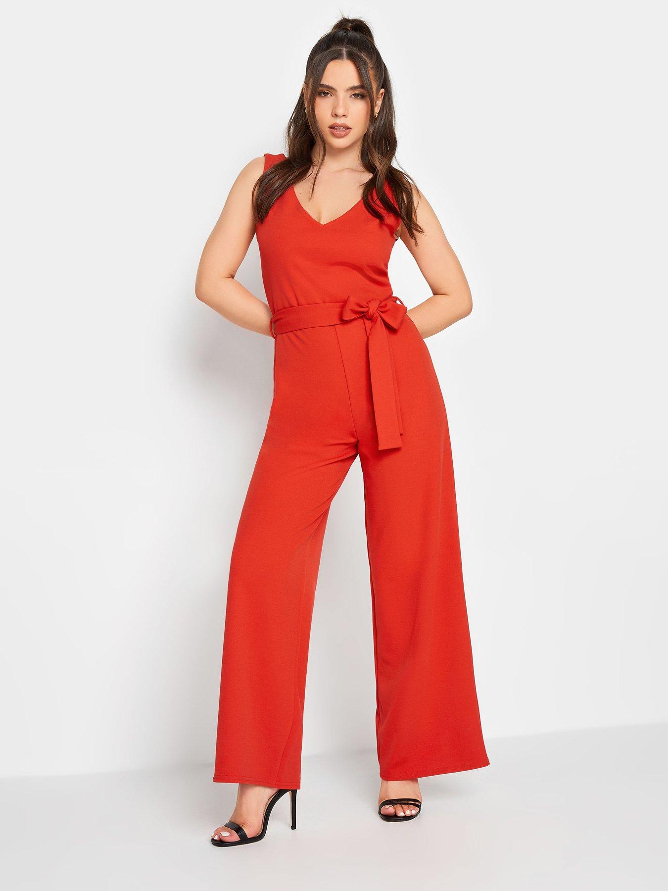 Daphne Wide Leg Denim Jumpsuit