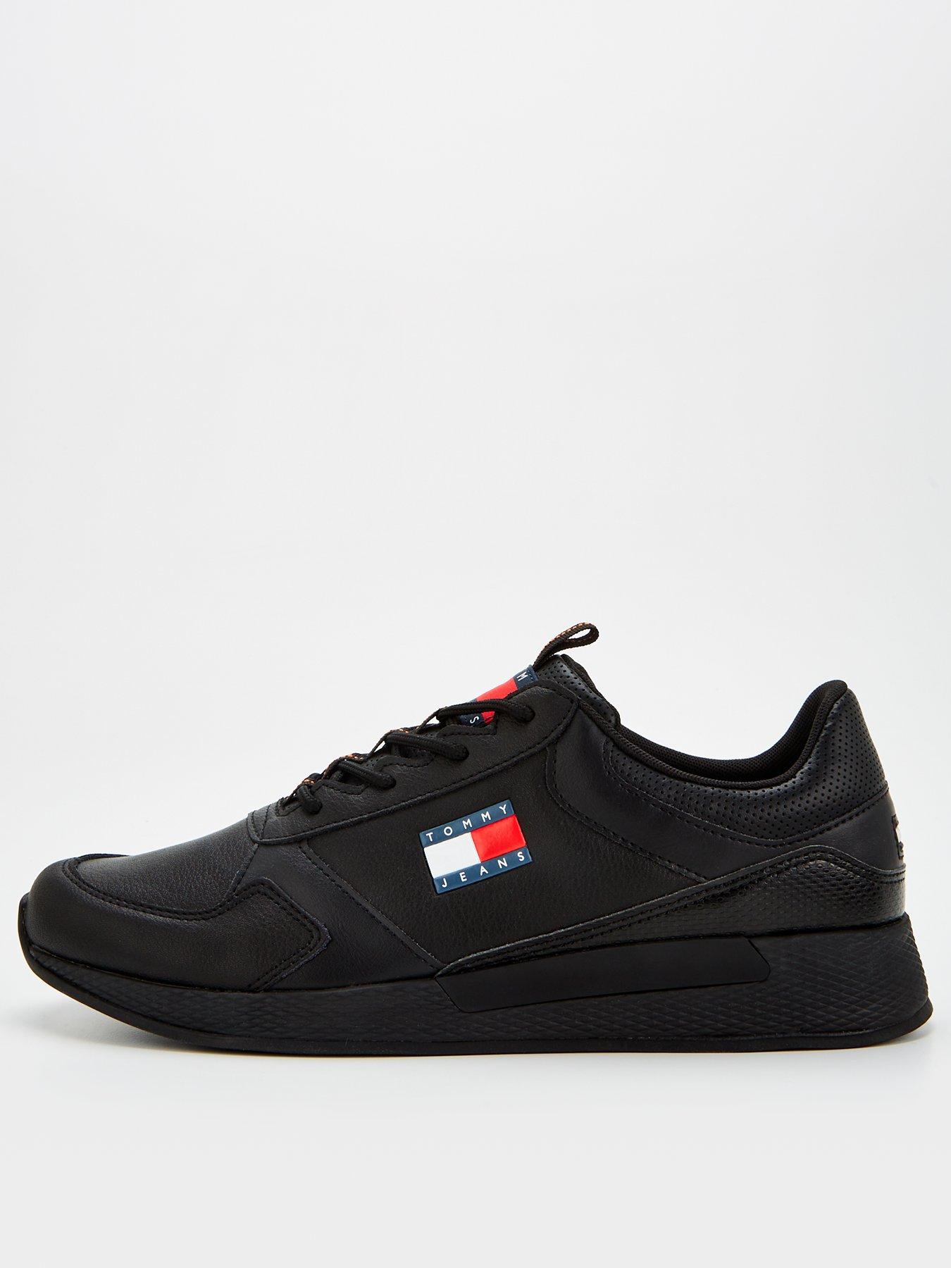 tommy jeans flexi runner - black