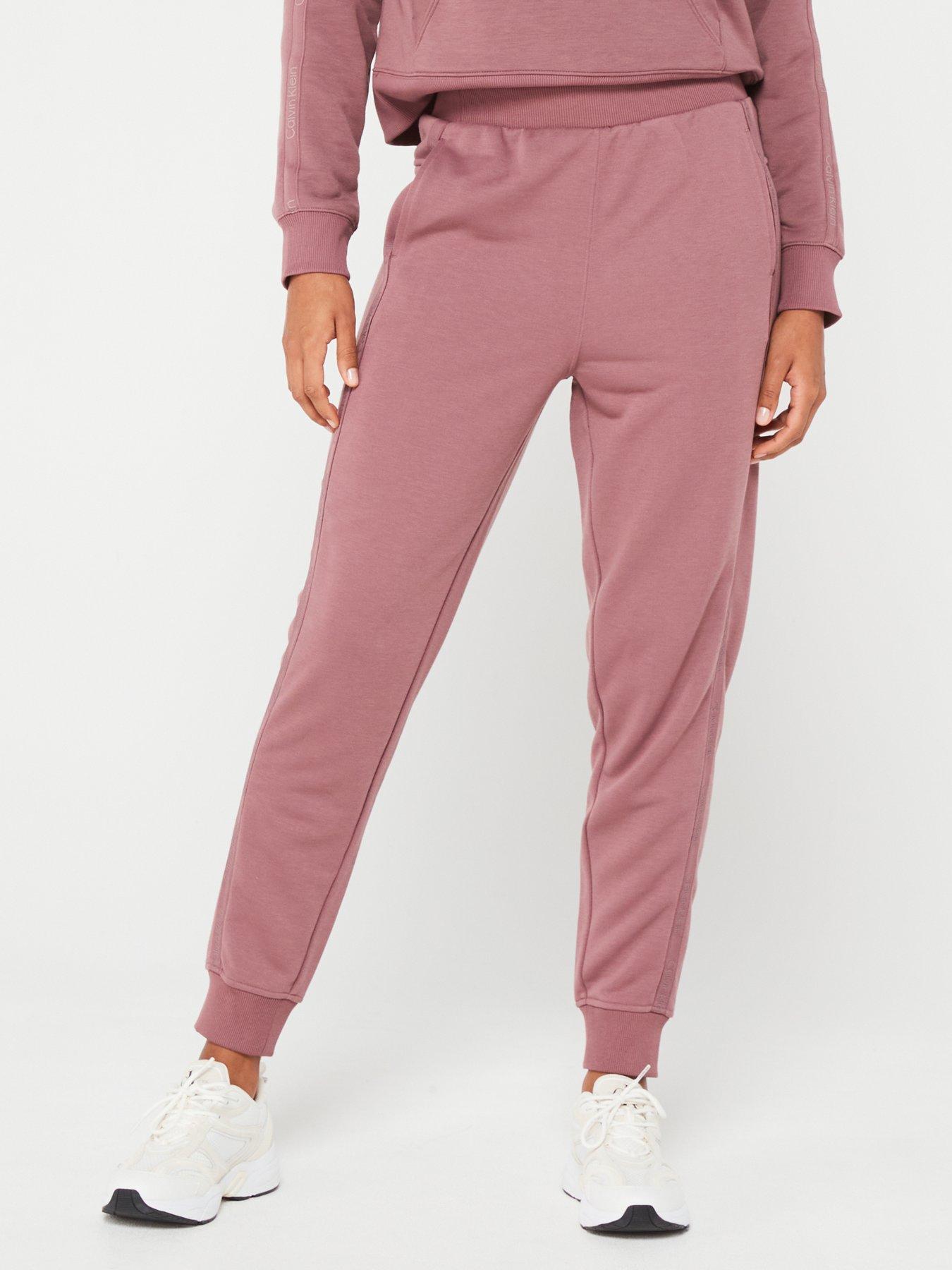 Cuffed Slim Jogger Pink