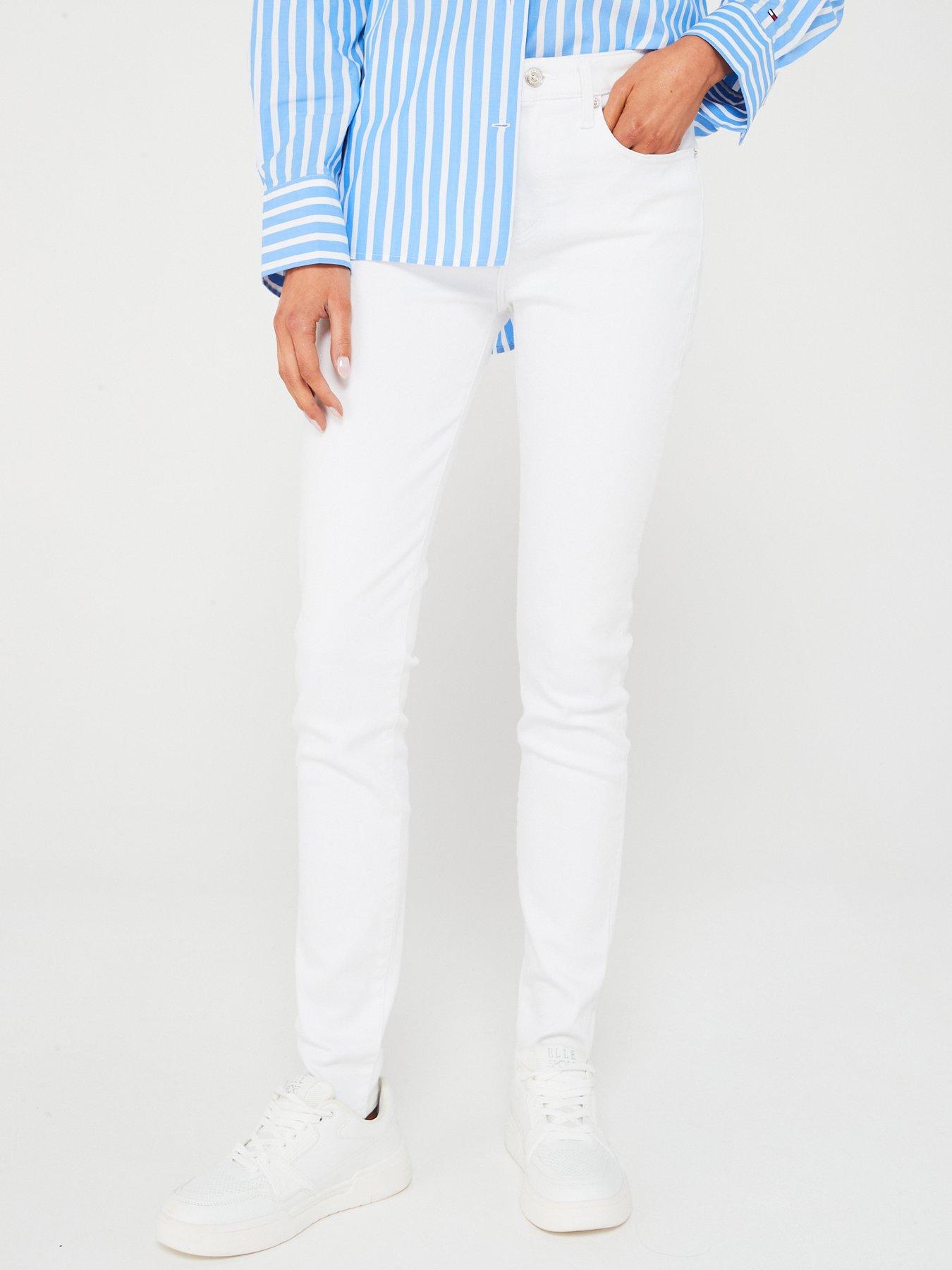 Tommy hilfiger best sale white jeans