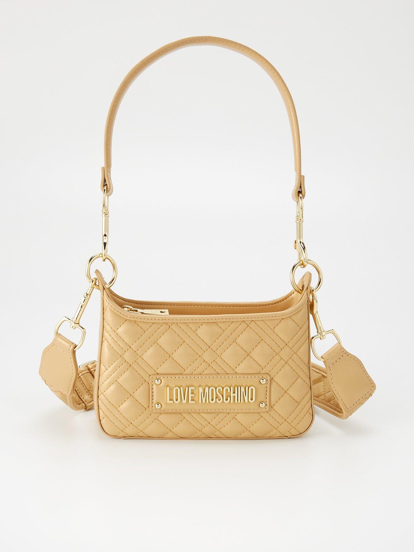 Love moschino quilted crossbody discount bag with zip detail