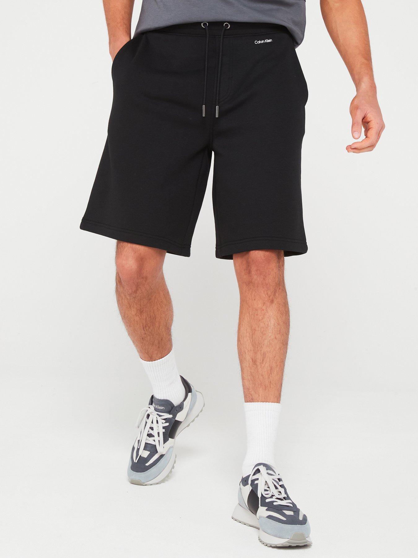 undefined Nano Logo Cotton Modal Sweatshorts - Black