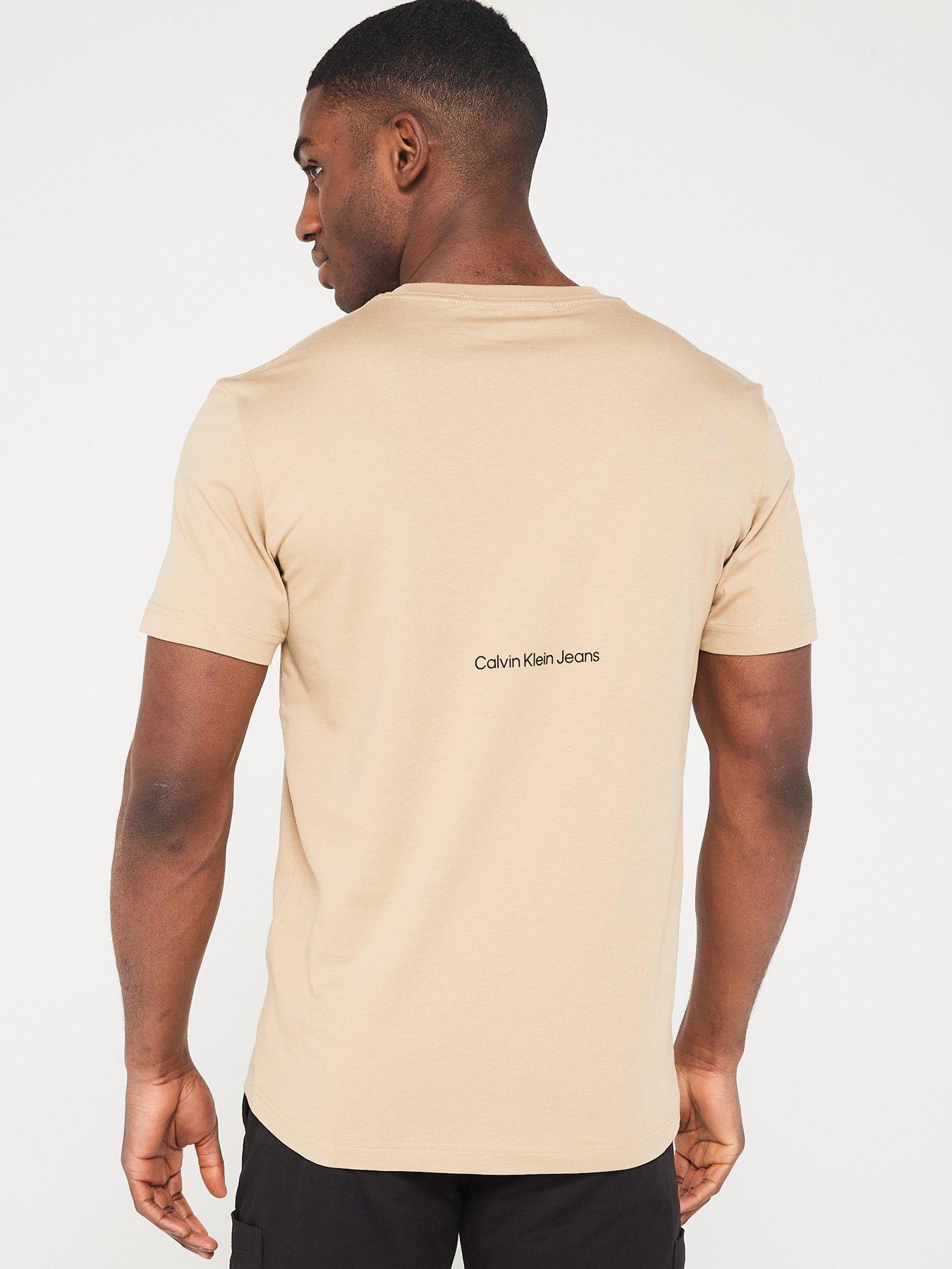 Serenity Multi Graphic T-Shirt - Light Brown