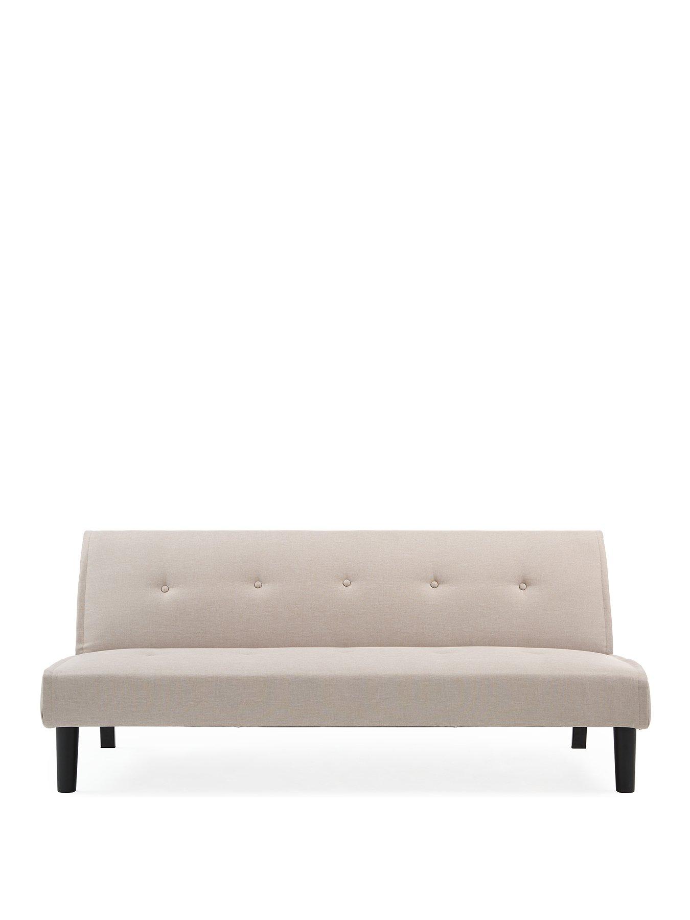 Image 2 of 7 of Very Home Dax Fabric Sofa Bed - Natural&nbsp;- FSC&reg; Certified