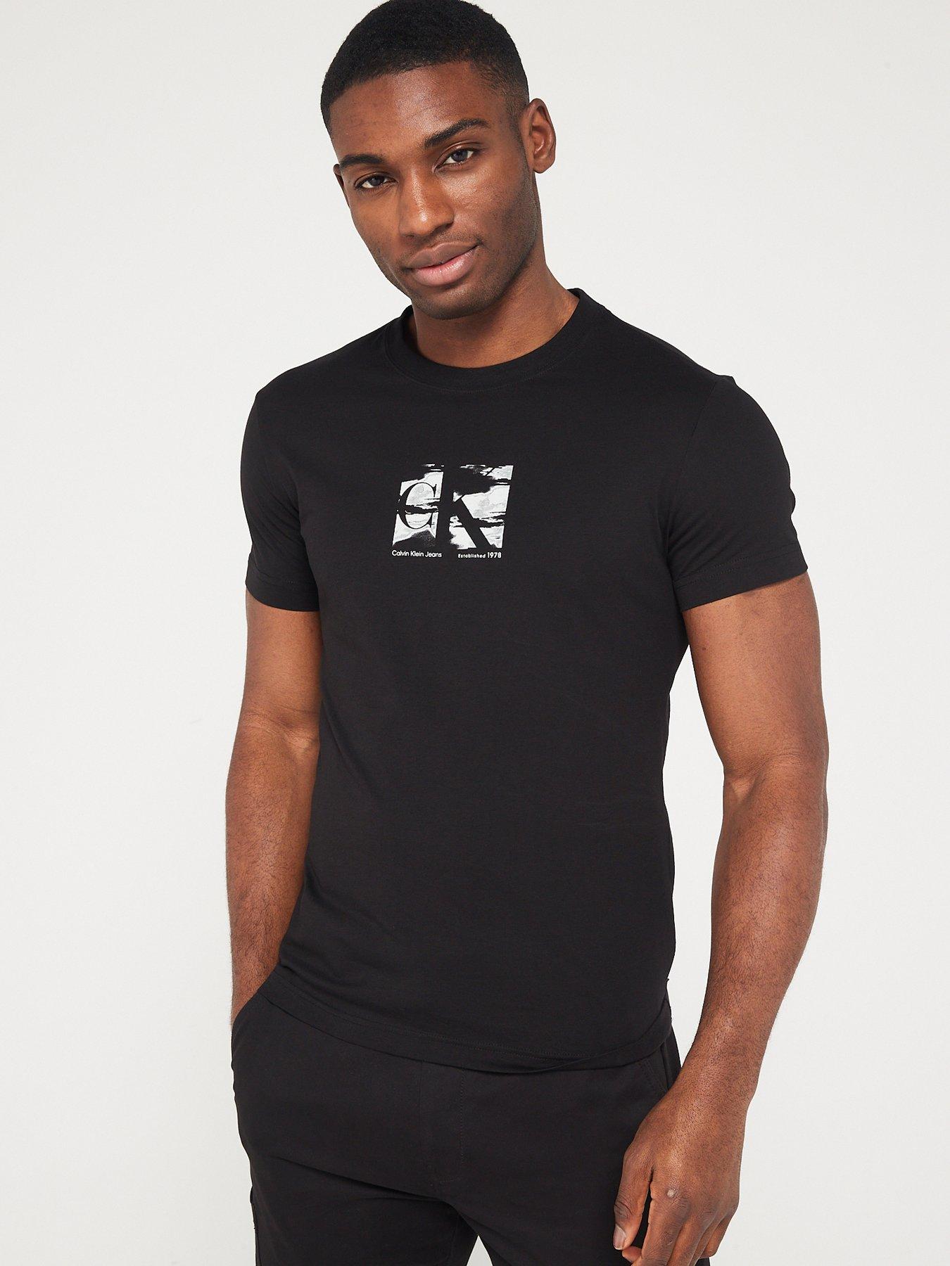 Calvin Klein Comfort T-Shirt, Black at John Lewis & Partners