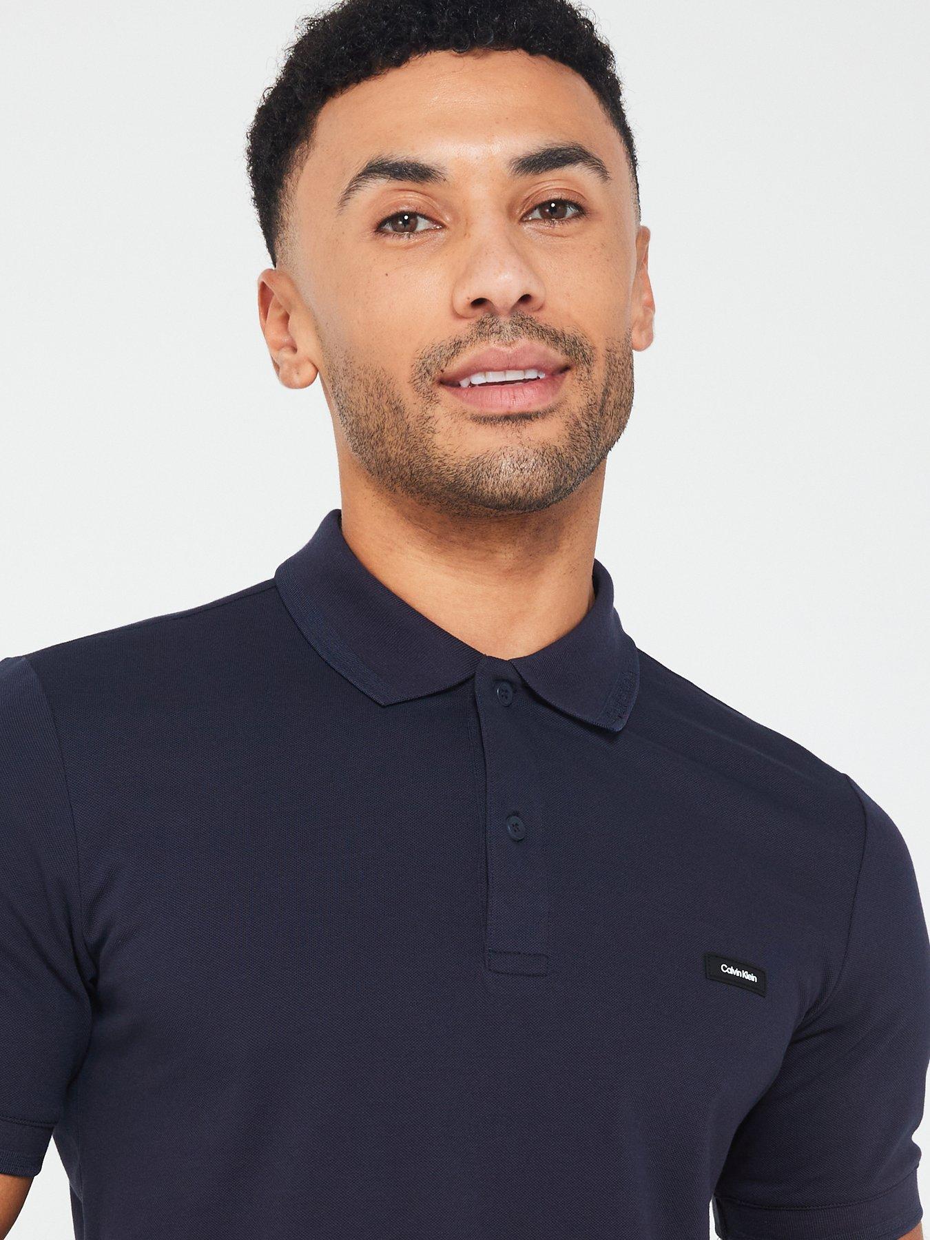 Calvin Klein Thermo Tech Pique Slim Polo Shirt | Very.co.uk