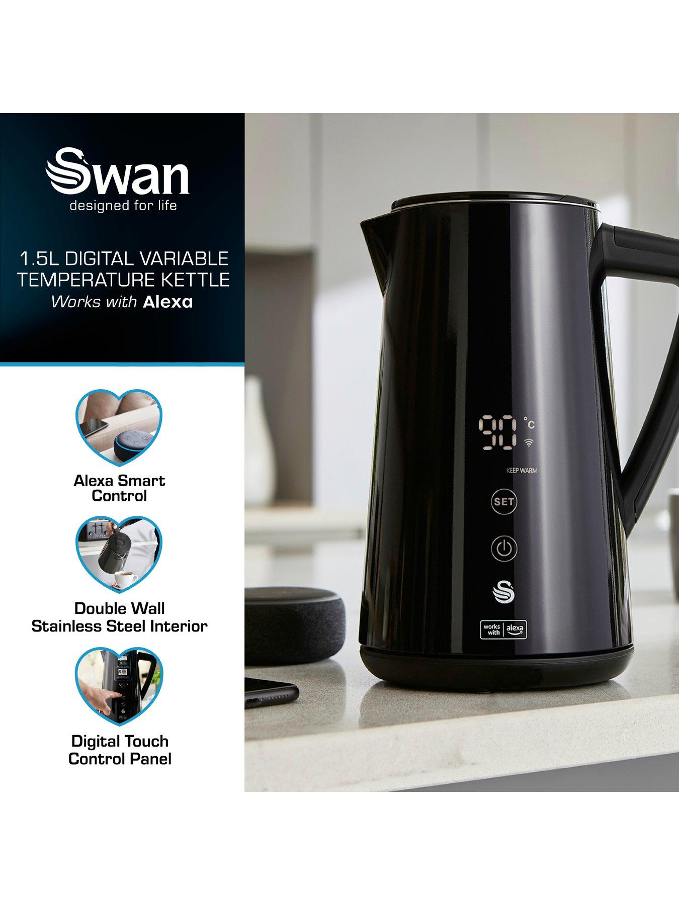 Image 2 of 7 of Swan Alexa 1.5-Litre Smart Kettle