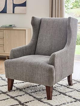 Product photograph of Very Home Charlie Fabric Armchair from very.co.uk