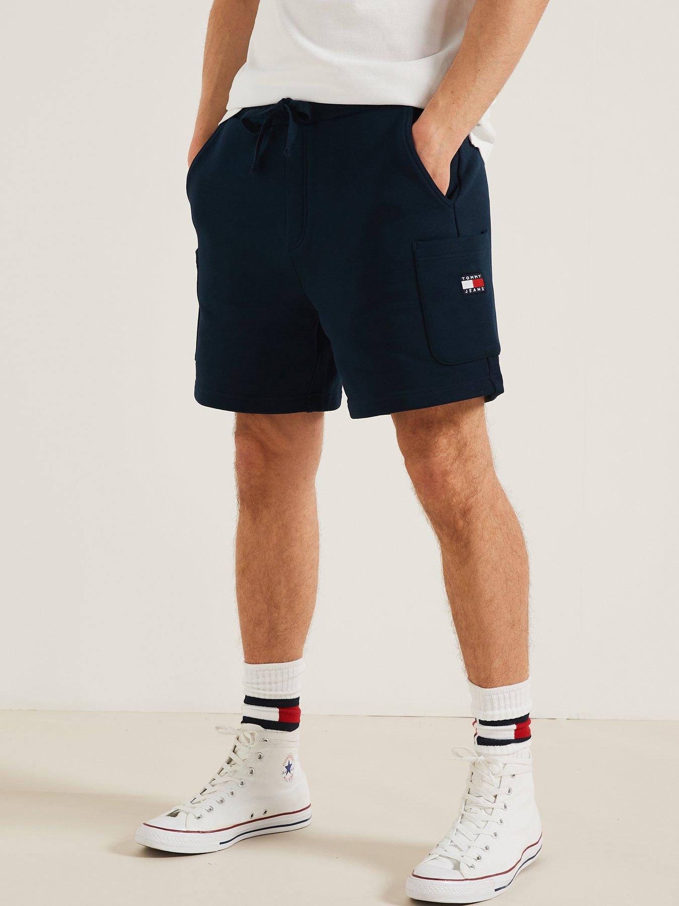 undefined Badge Cargo Short - Navy