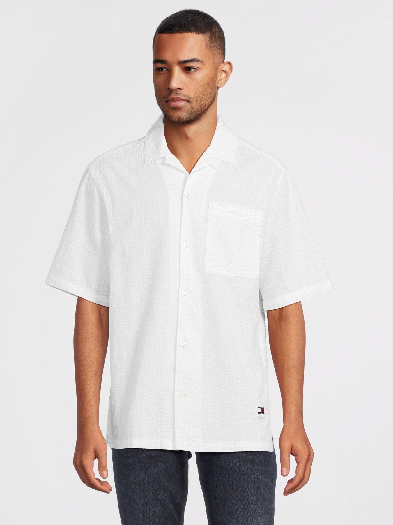 Tommy jeans short sleeve shirt sales
