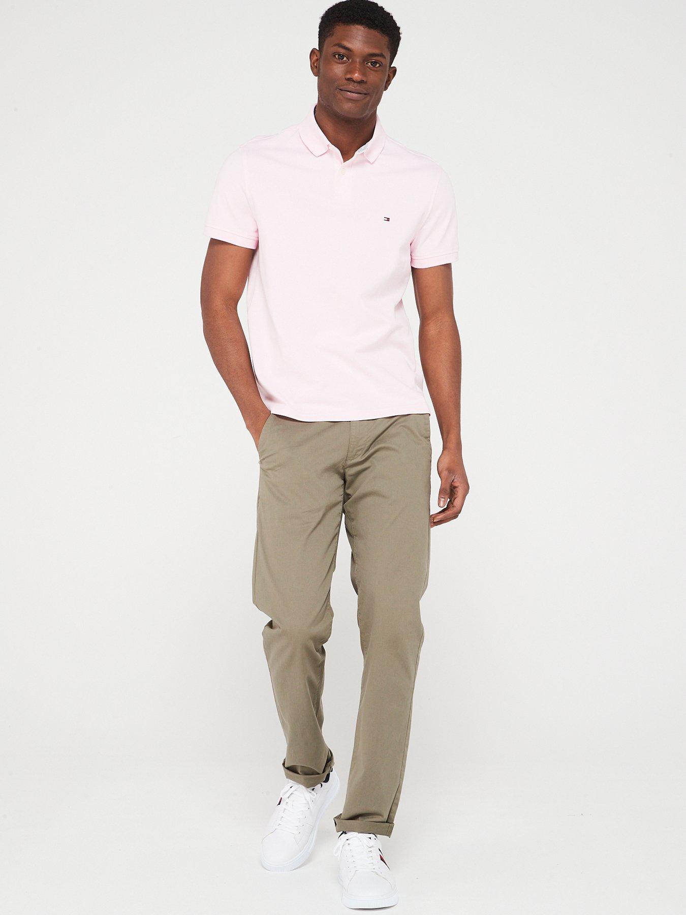 Image 3 of 4 of Tommy Hilfiger 1985 Regular Fit Polo Shirt - Light Pink&nbsp;