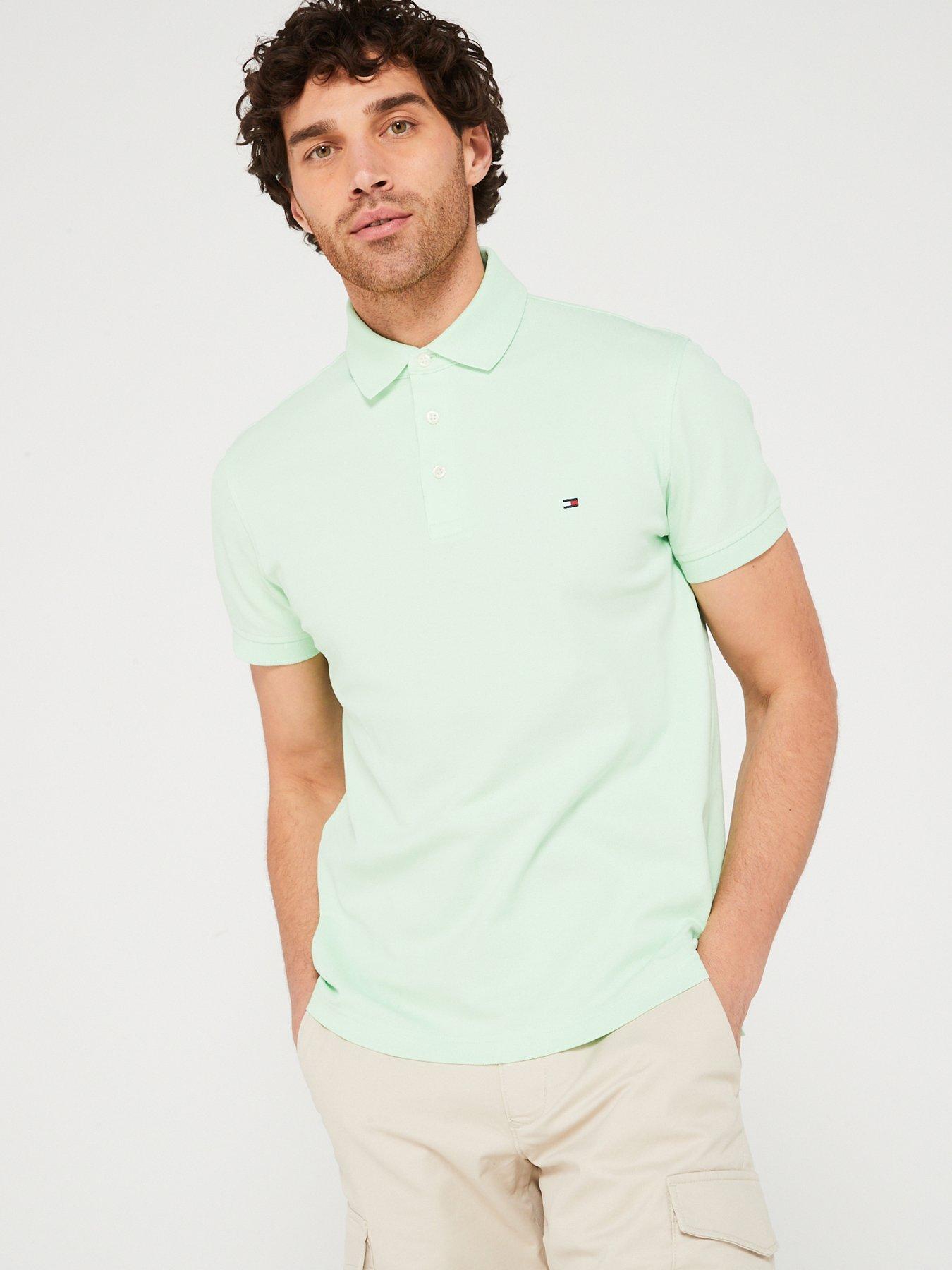 Lime green tommy hilfiger clearance shirt